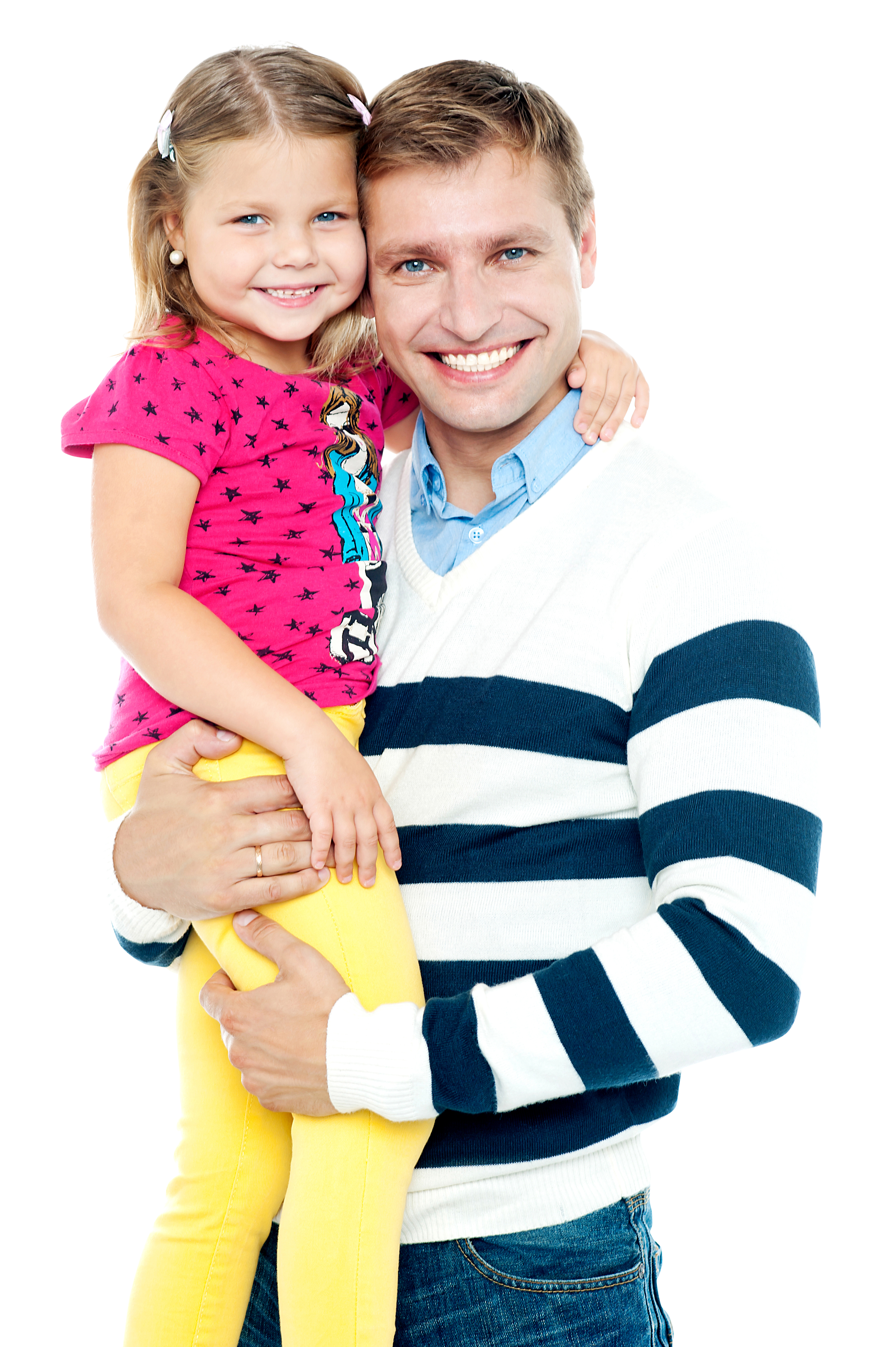 Father And Daughter PNG Image