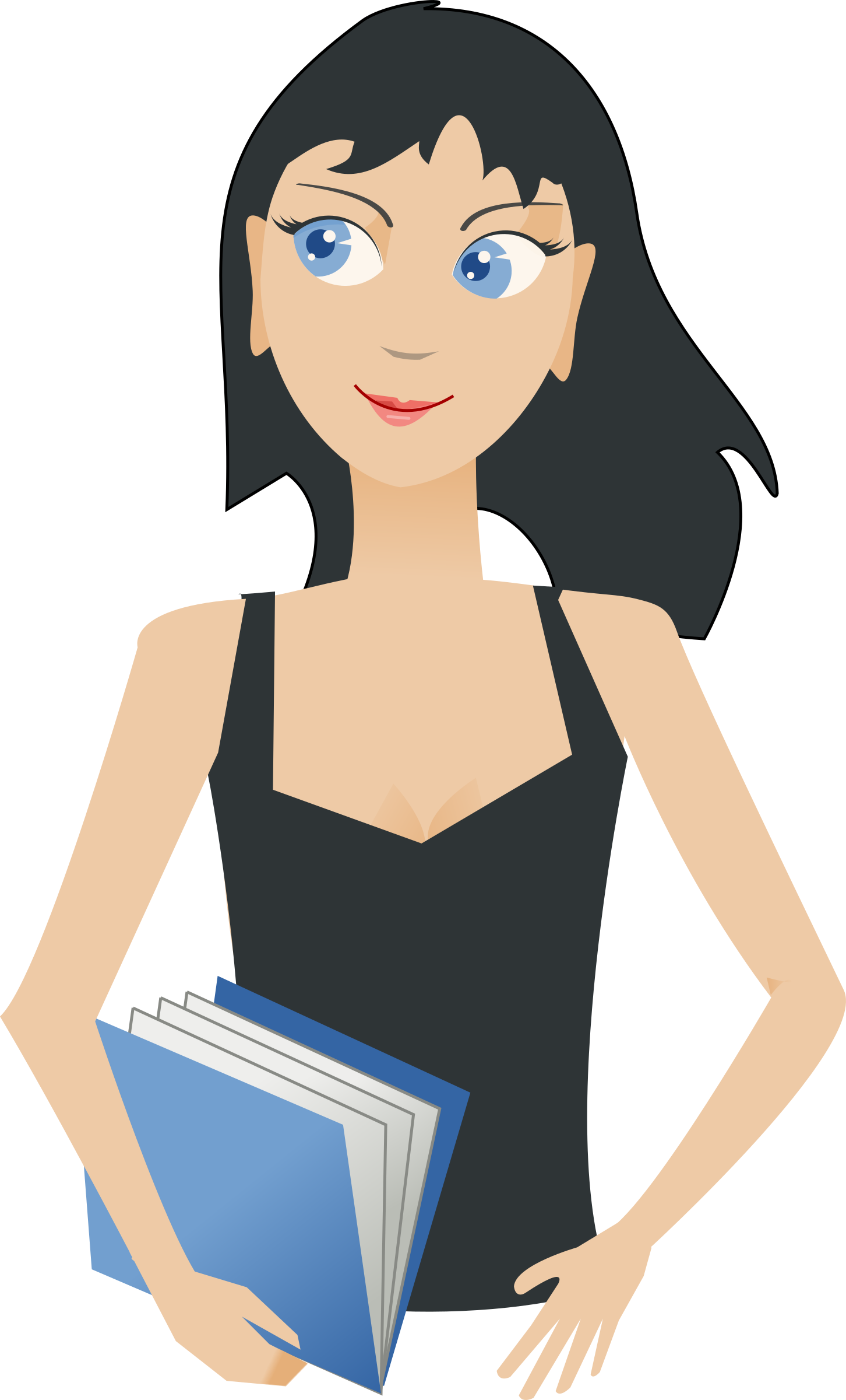 Female Student PNG Image