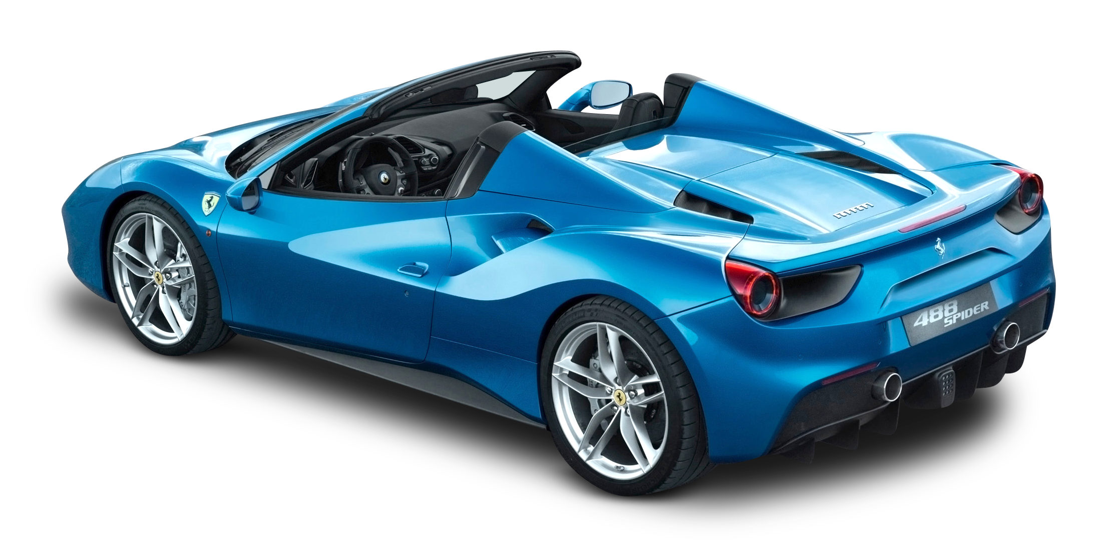 ferrari-488-spider-blue-car-back-png-image-for-free-download