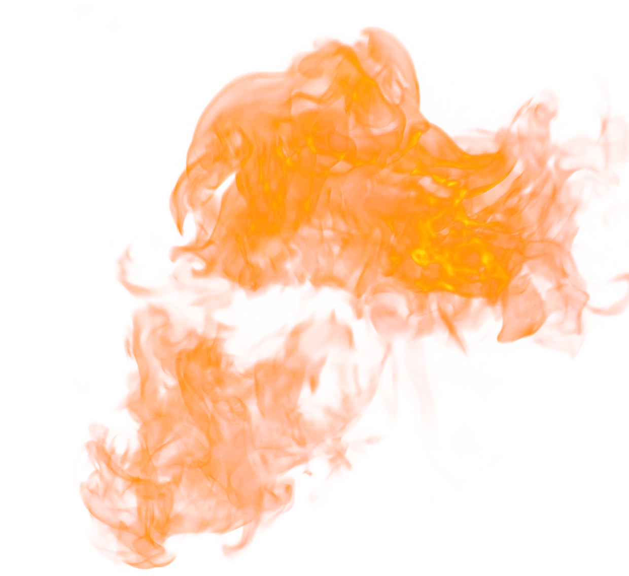 Hot Fire Flame  PNG Image