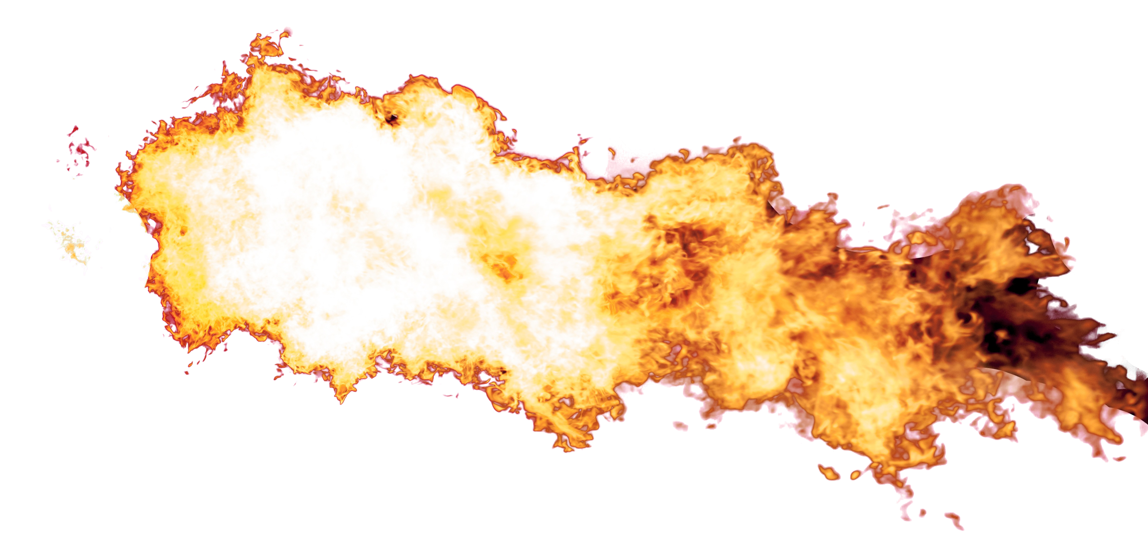 Fire Flame Explosion PNG Image