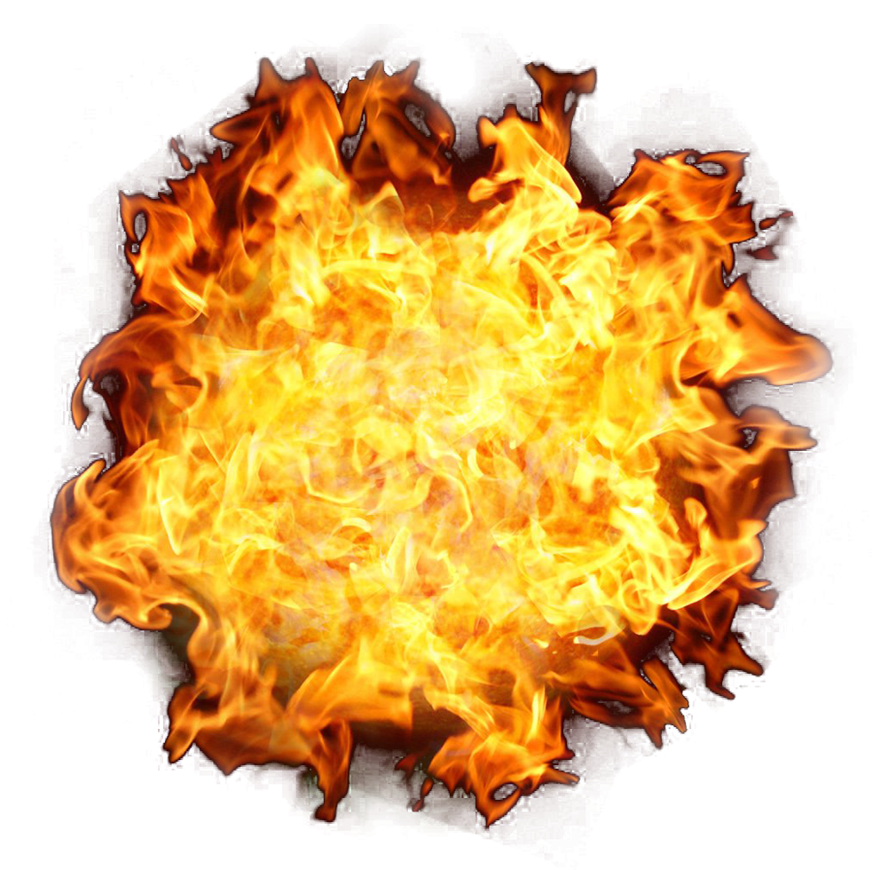 Flaming Fire Burn PNG Image
