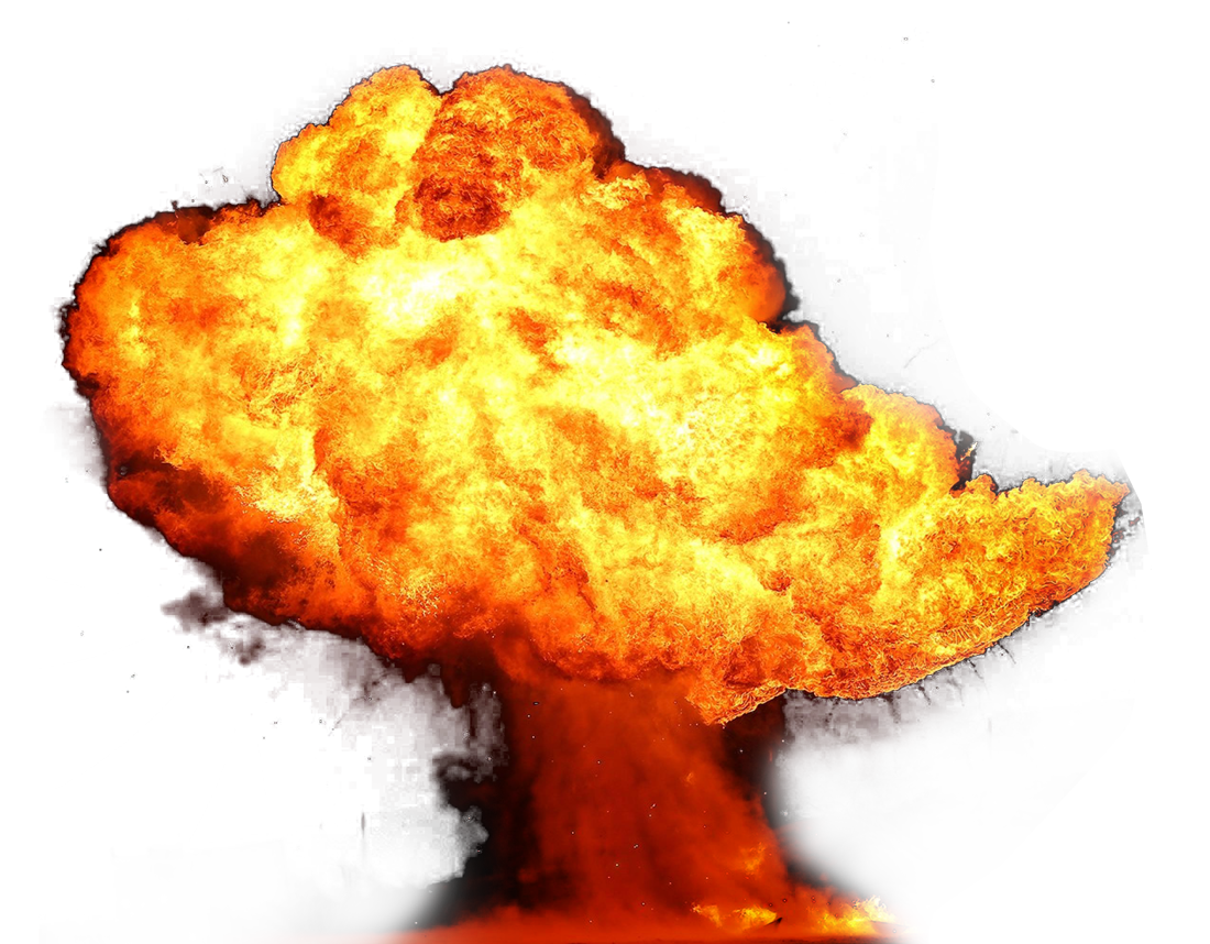 Explosion Fire Flame PNG Image