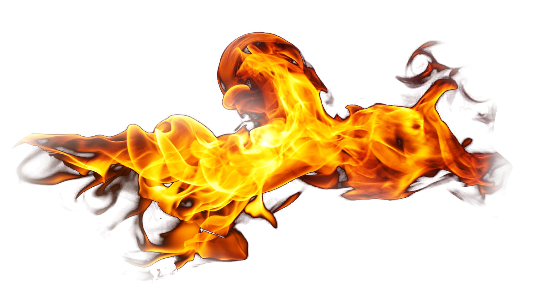 Flaming Fire Burning PNG Image