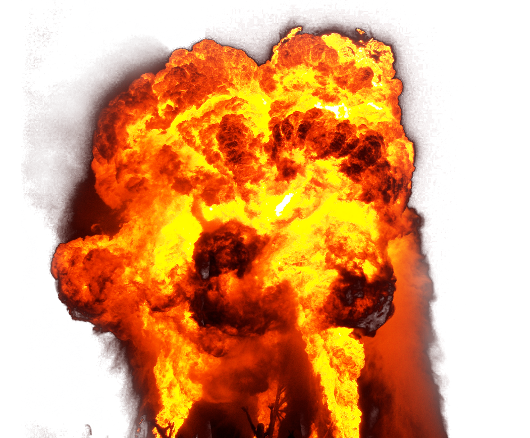 Explosion Fire Flame PNG Image