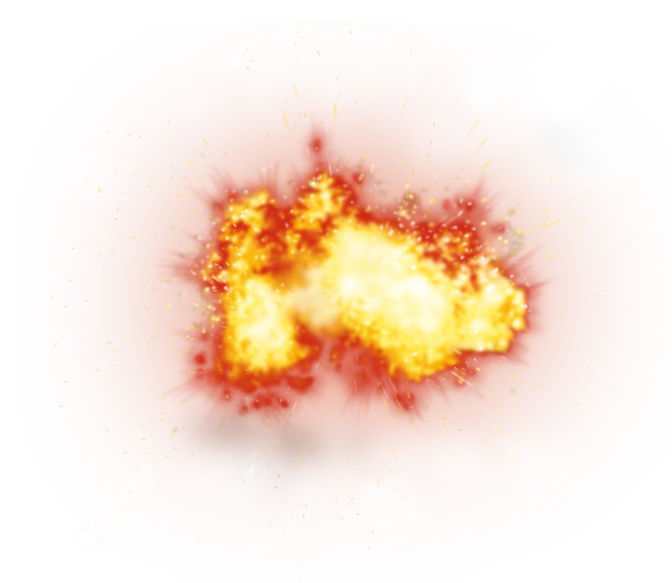 Big Giant Fire Explosion  PNG Image