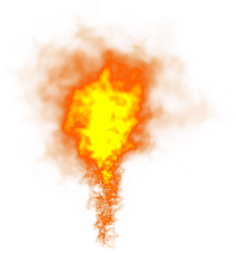 Flaming Fire Burning PNG Image