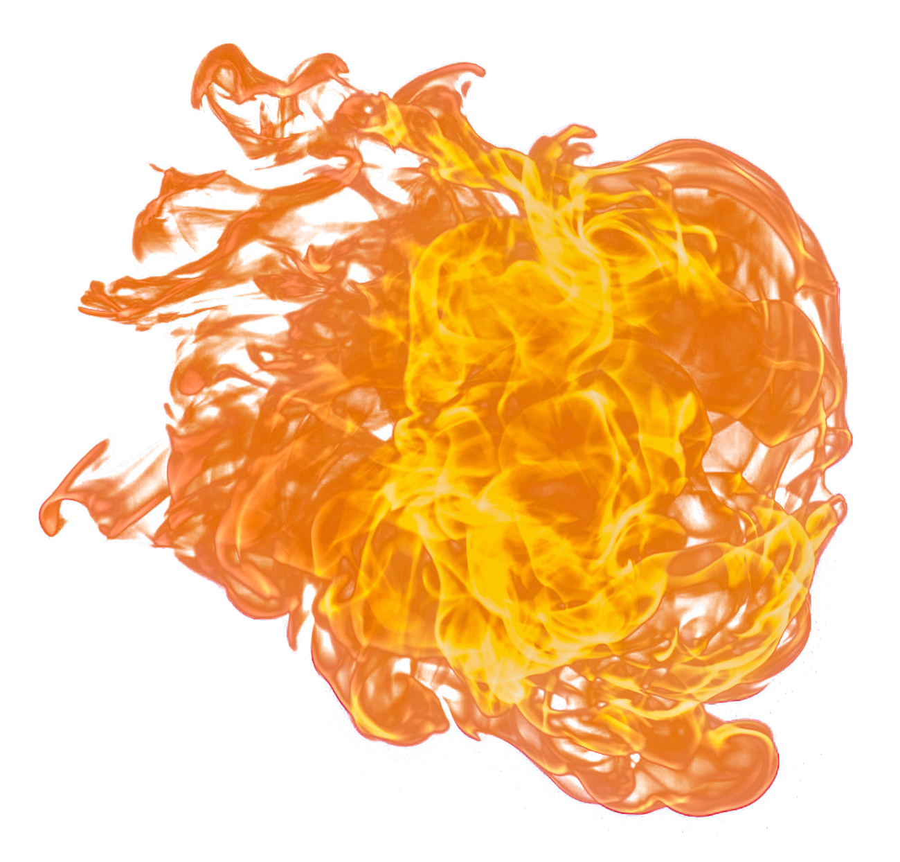 Big Fire Flame PNG Image