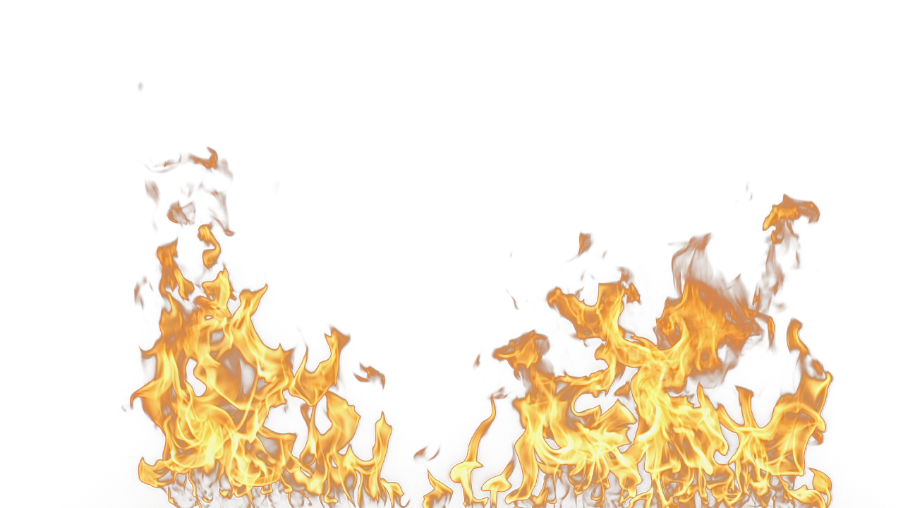 Flame Hot Fire  PNG Image