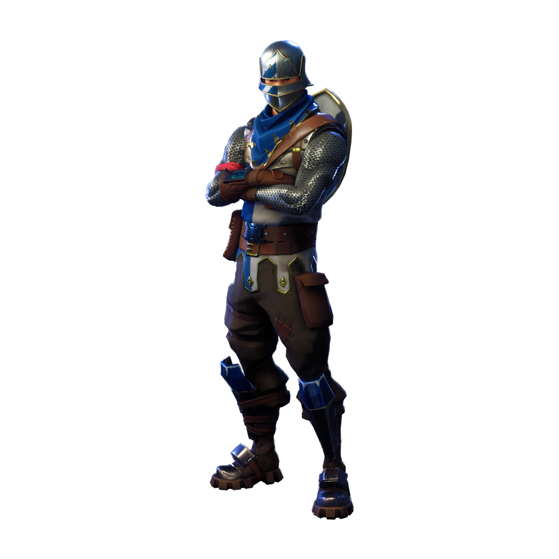 Fortnite Blue Squire PNG Image
