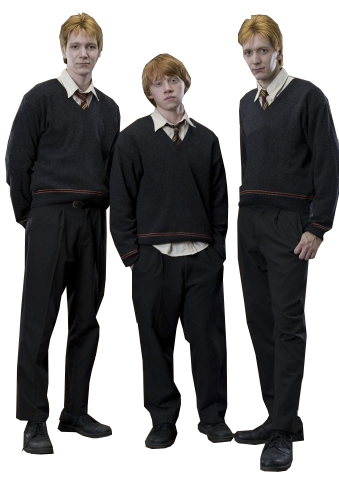 Fred Ron and George