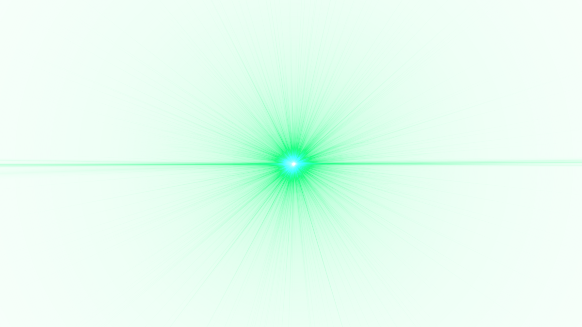 Front Green Lens Flare