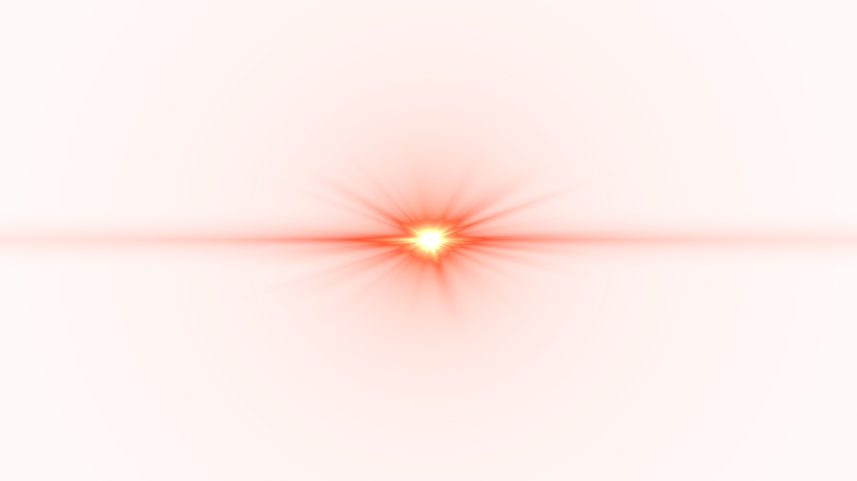 Front Red Lens Flare PNG Image