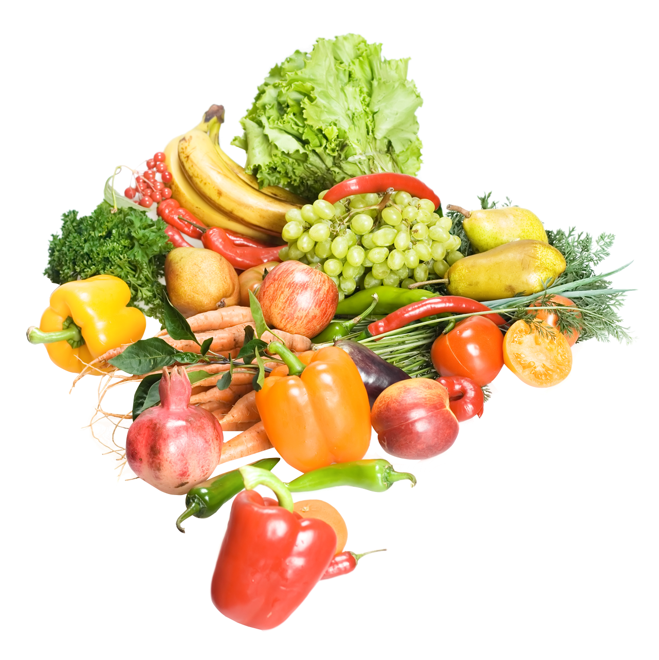 Fruits And Vegetables PNG Image