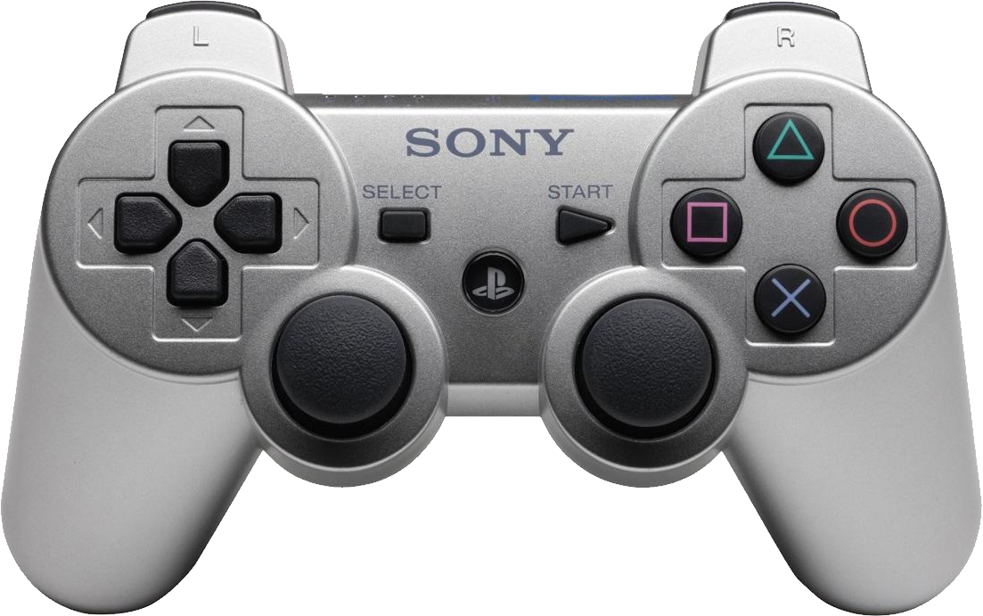 Sony DUALSHOCK 3 Wireless Controller PNG Image