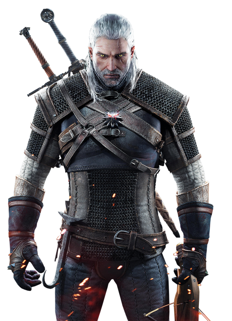 Geralt Of Rivia PNG Image