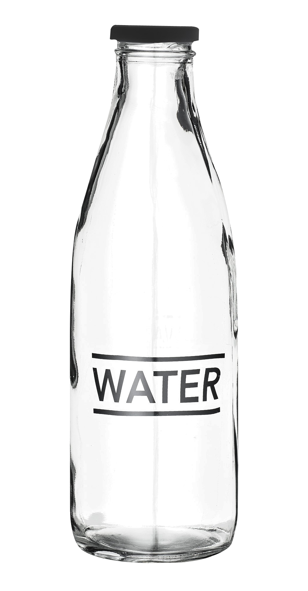 Download Glass Water Bottle PNG Image - PurePNG | Free transparent CC0 PNG Image Library