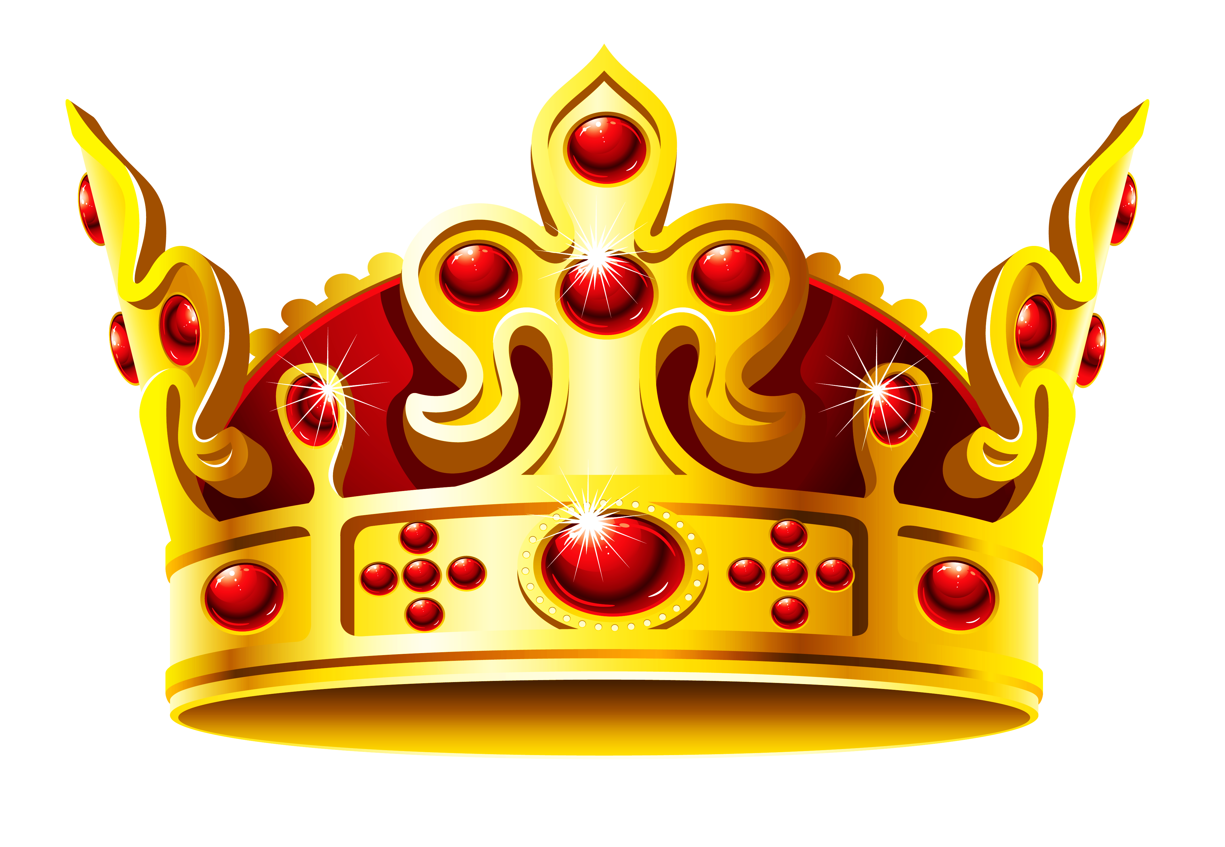 Gold Crown PNG Image