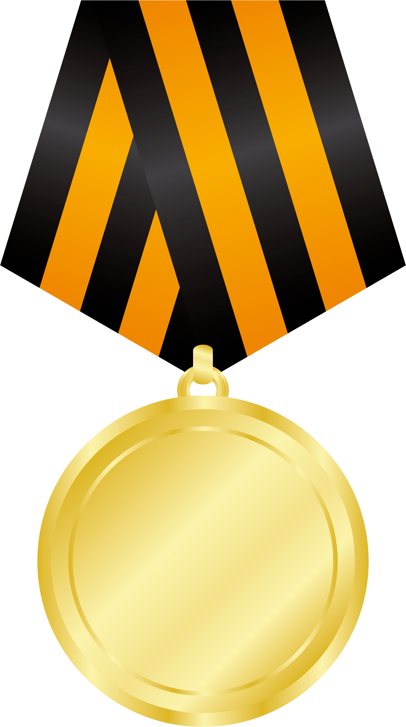 Gold Medal PNG Image