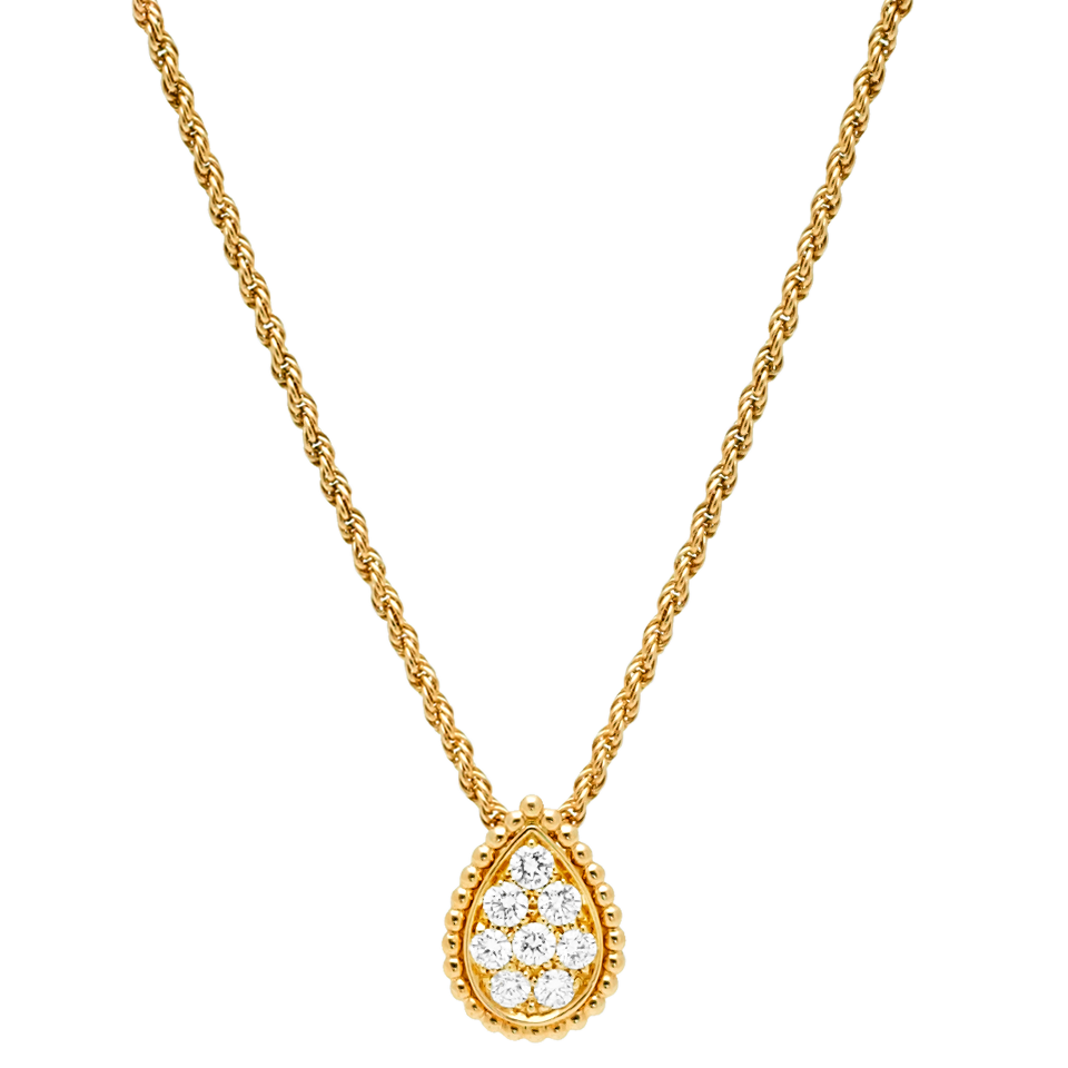 Gold Pendant PNG Image