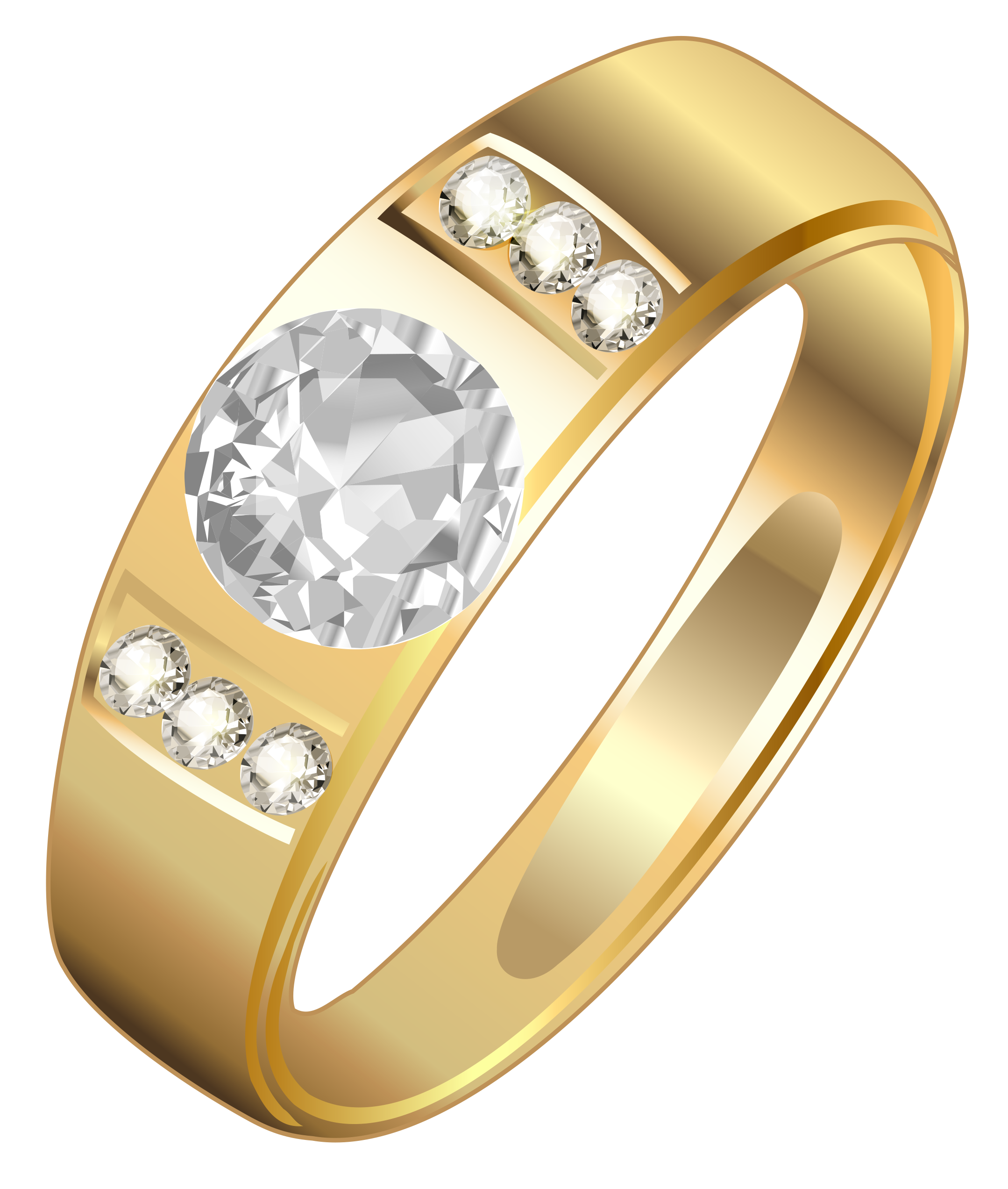 Gold Ring PNG Image