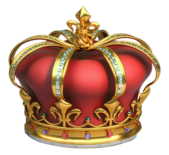 Golden Crown PNG Image