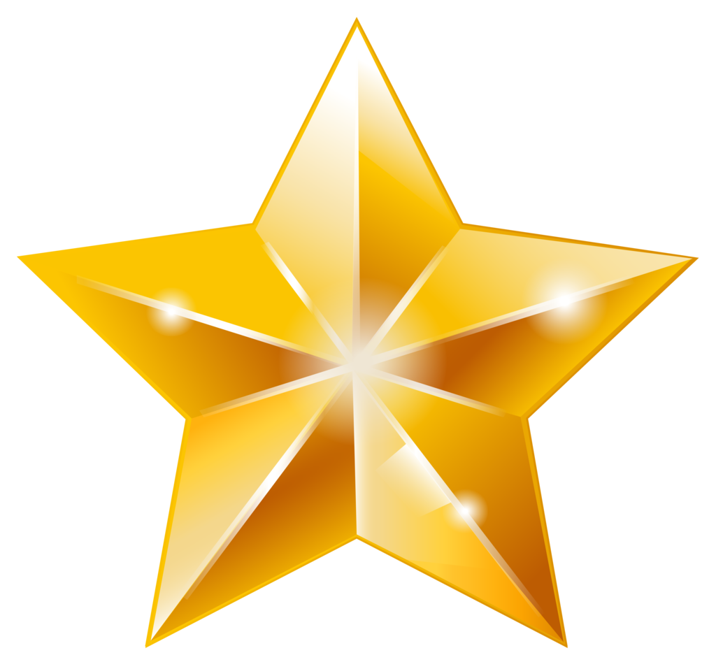 Gold Star Png