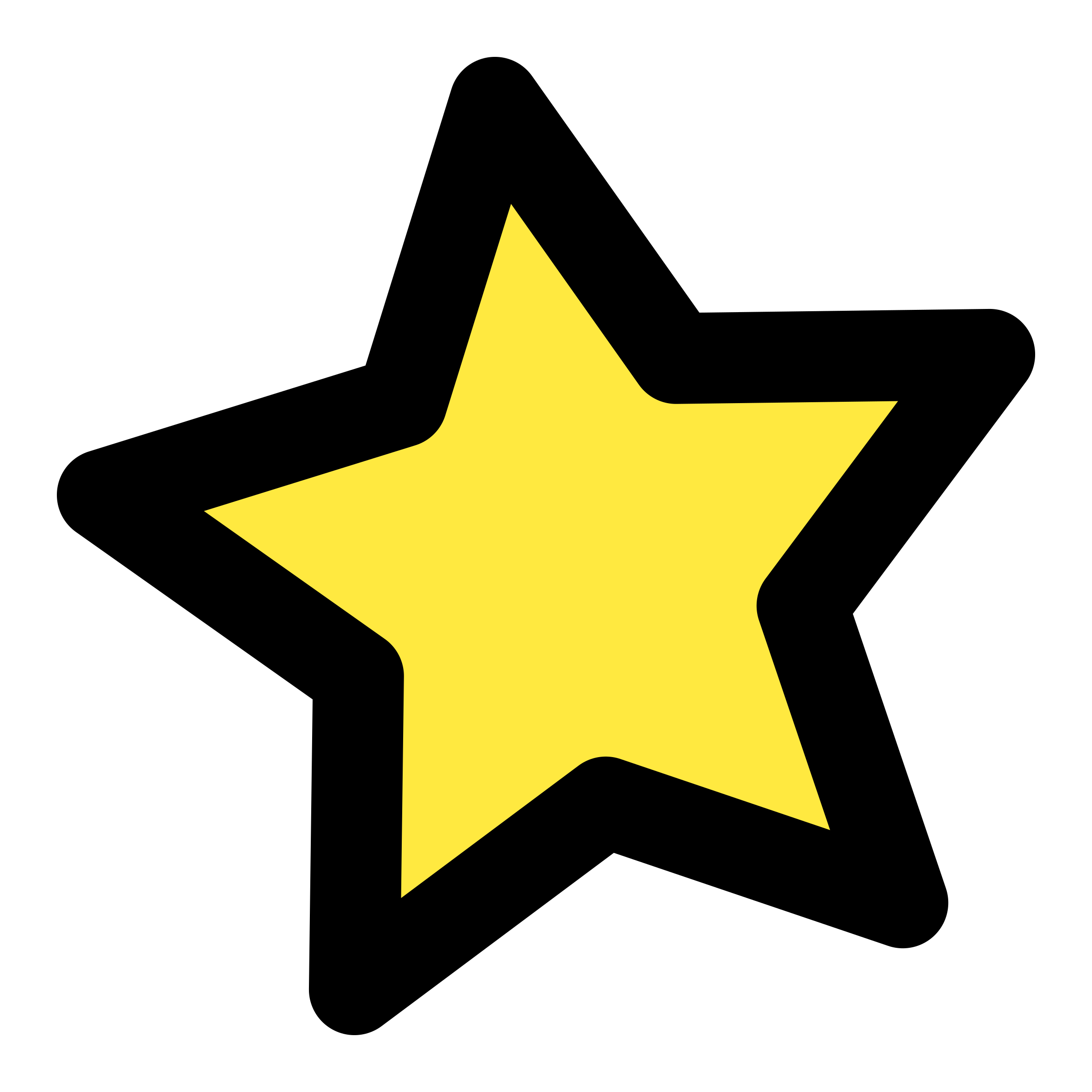 Golden Star PNG Image