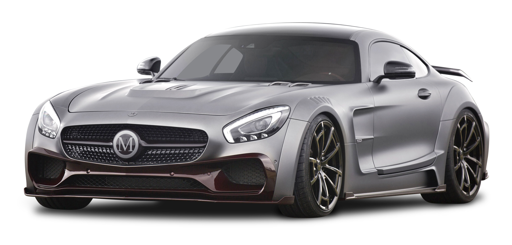 Gray Mercedes AMG GT S Car PNG Image