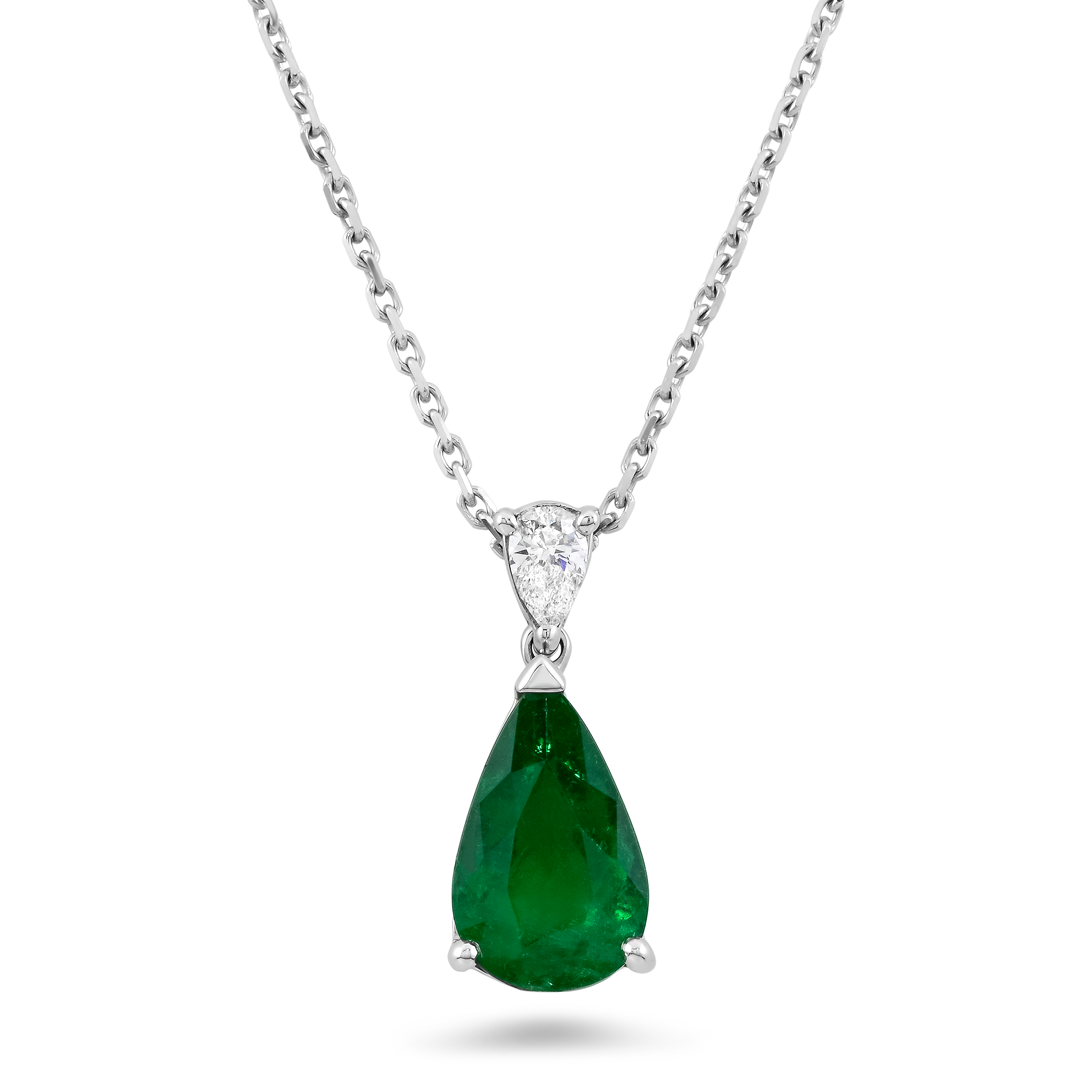 Green Diamond Pendant