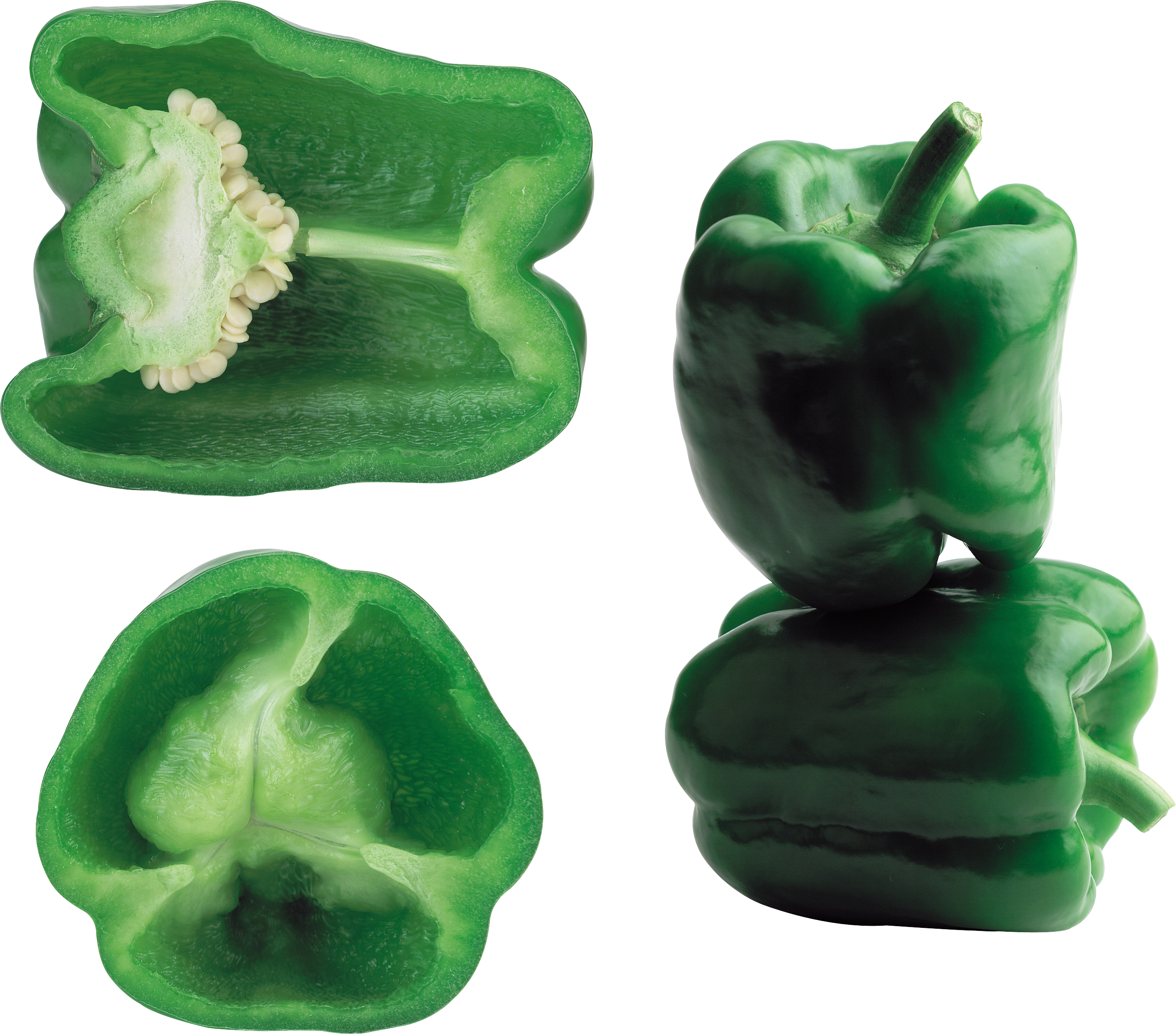 Green Pepper PNG Image