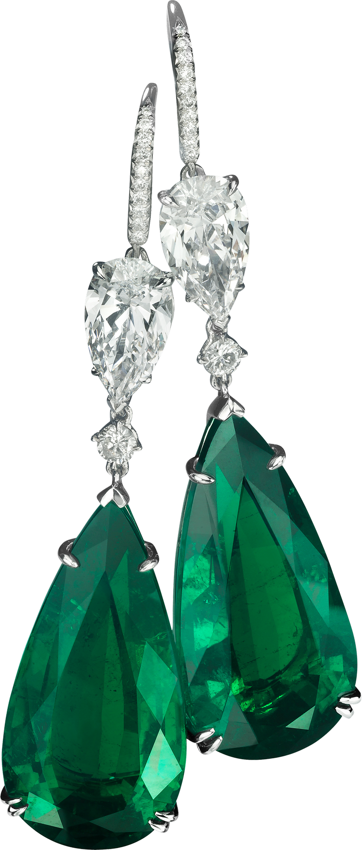 Green Stone Earring PNG Image