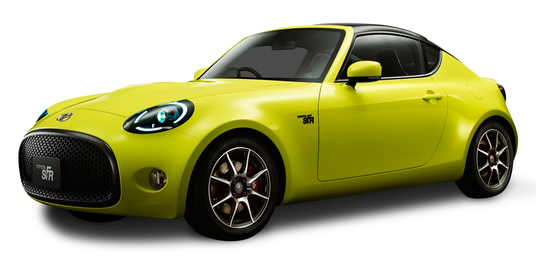 Green Toyota S FR Car PNG Image