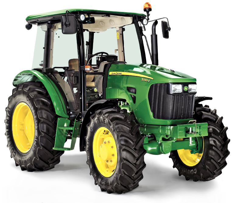 green tractor