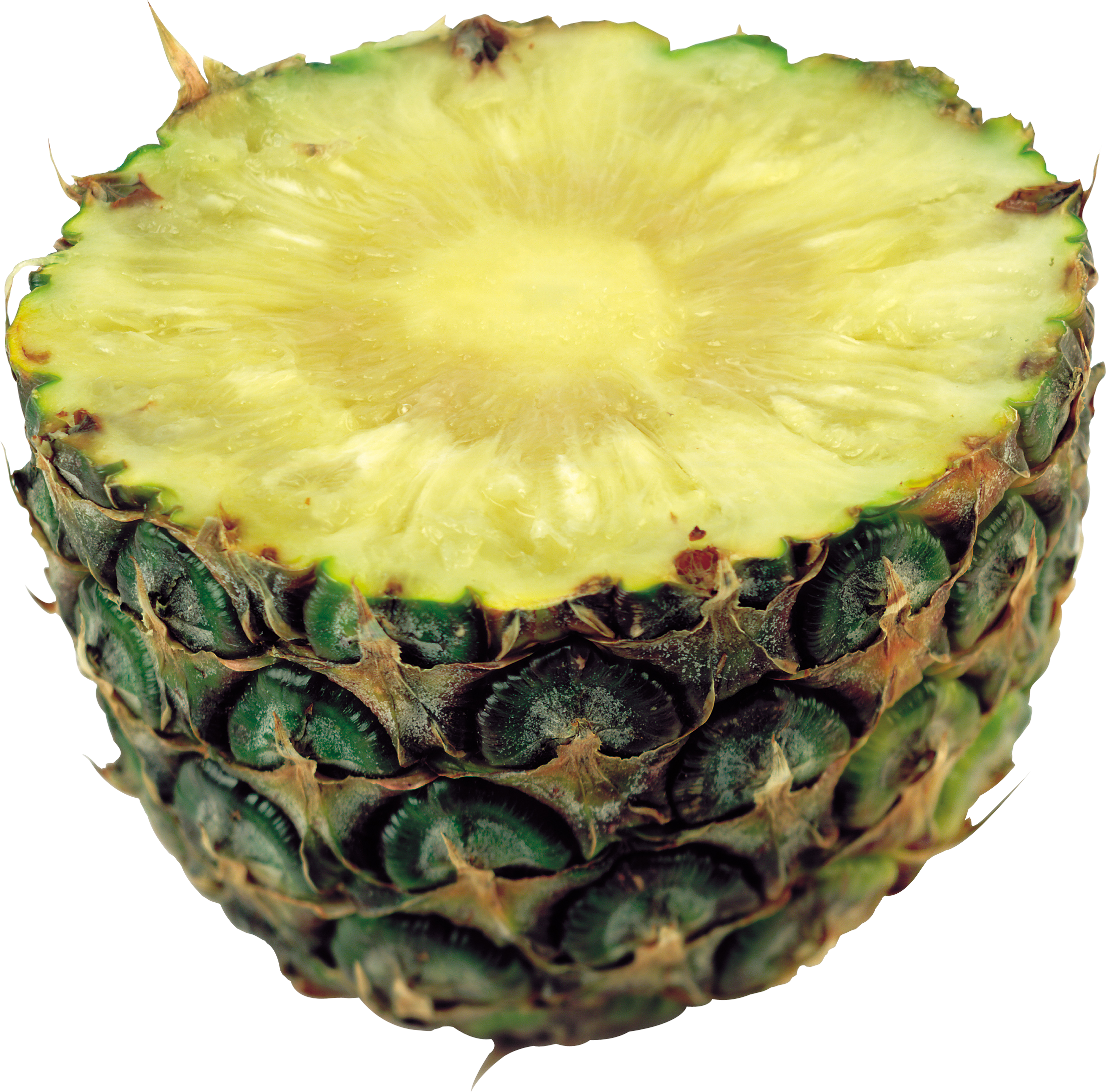 Halved Pinapple PNG Image