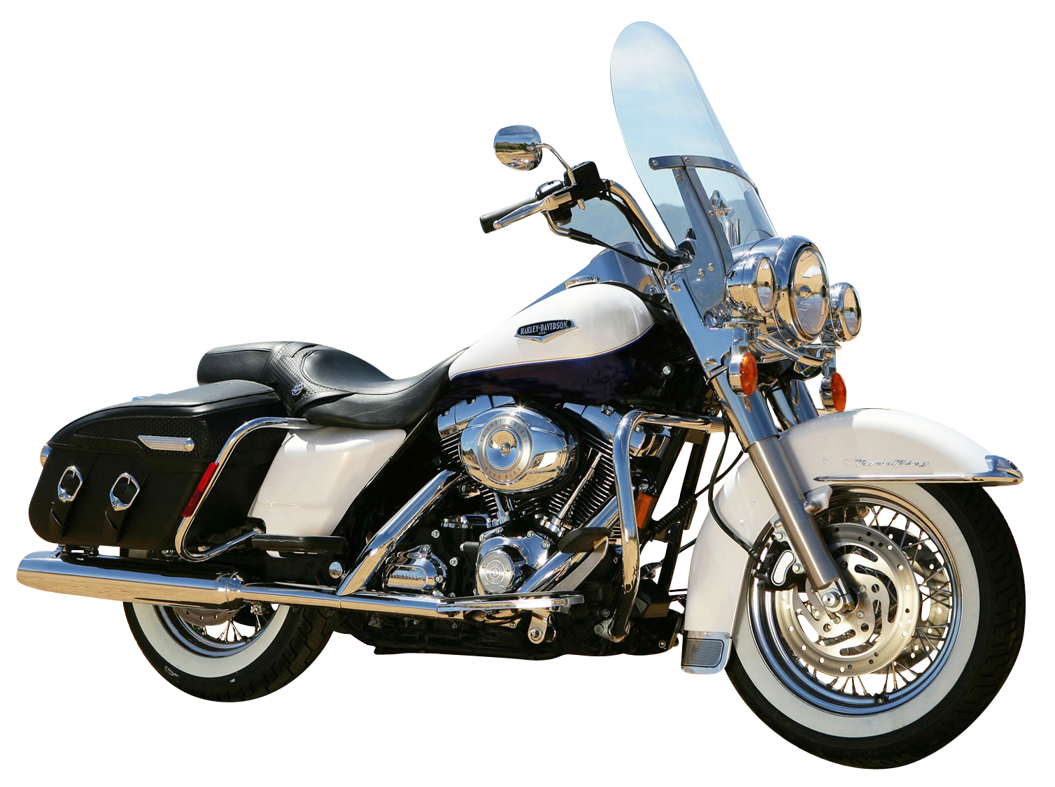 Harley Davidson Silver PNG Image