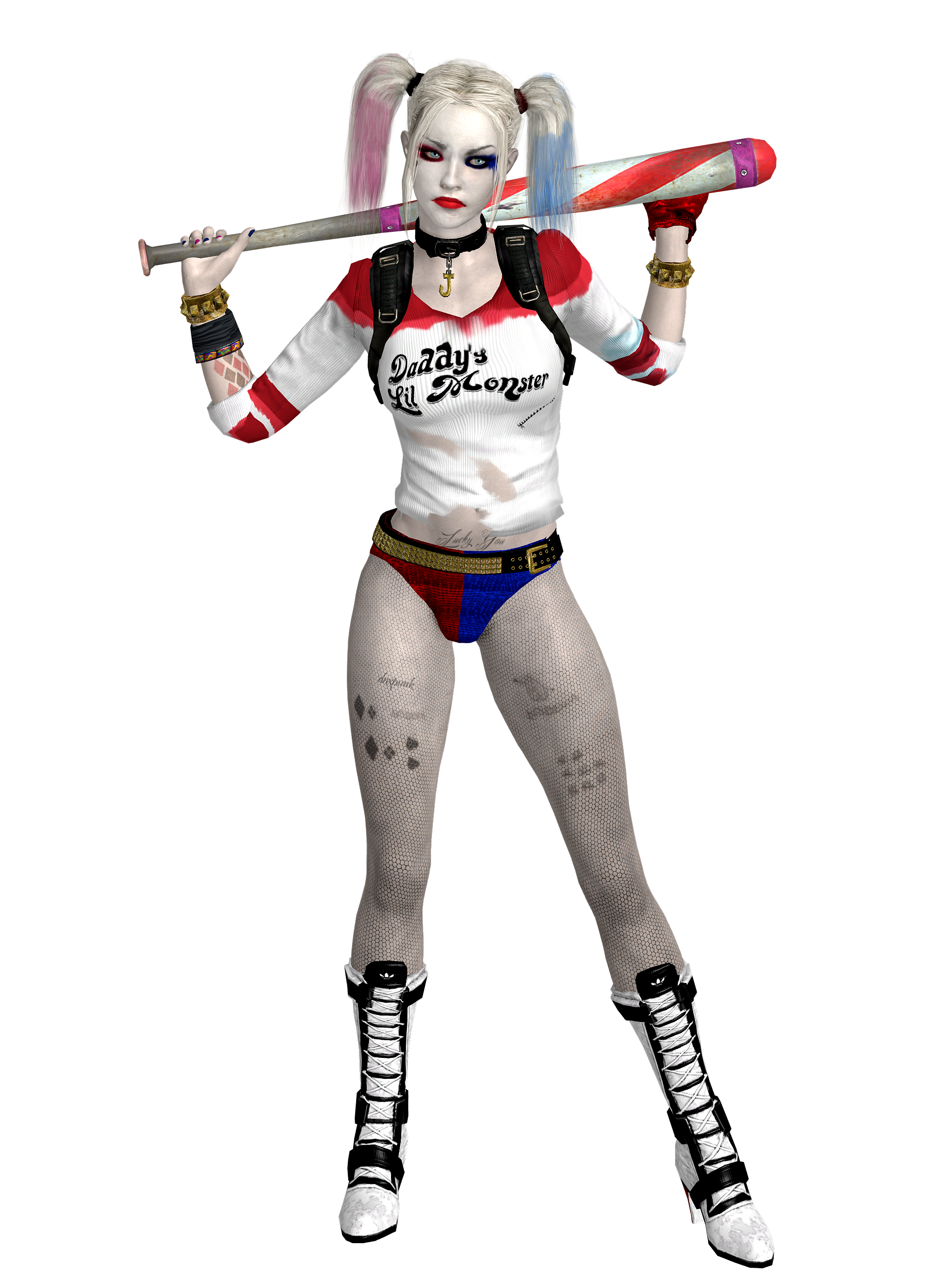 Harley Quinn Suicide Squad PNG Image