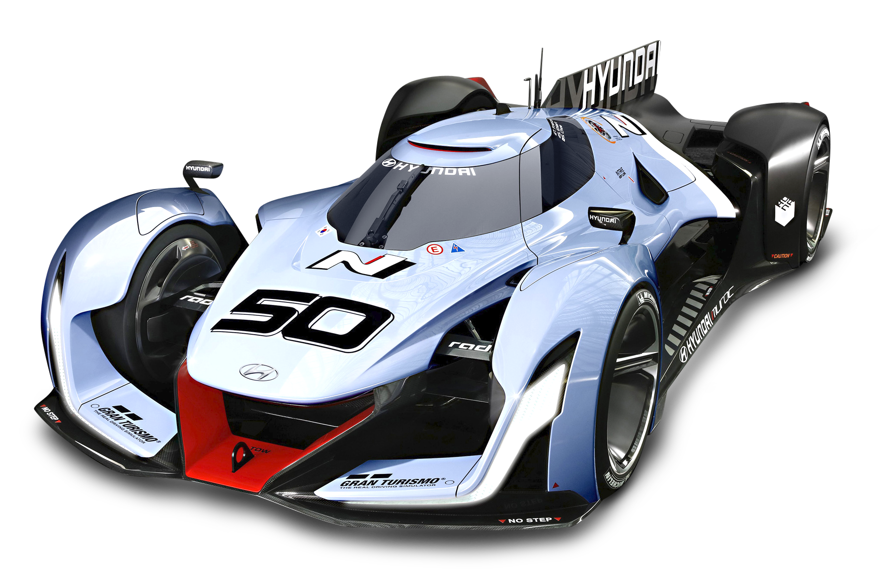 Hyundai N 2025 Vision Racing Car PNG Image