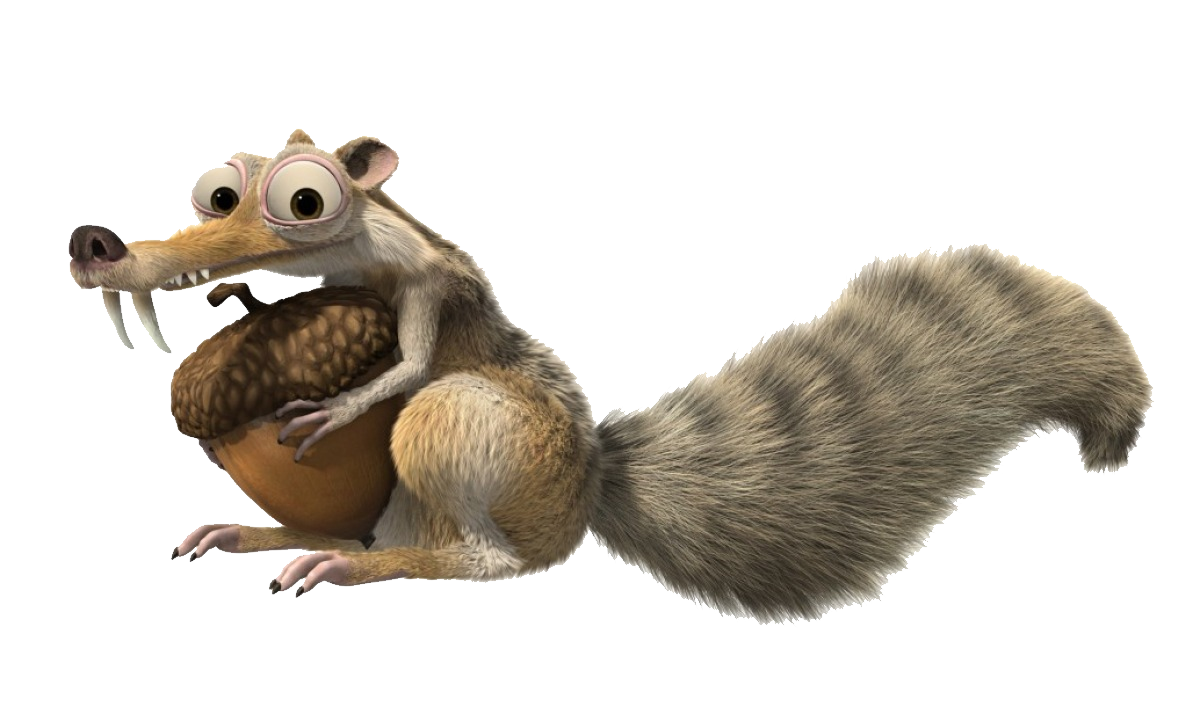 Ice Age Squirrel PNG Image