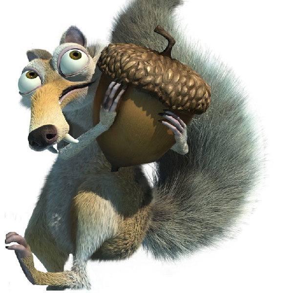 Ice Age Squirrel PNG Image