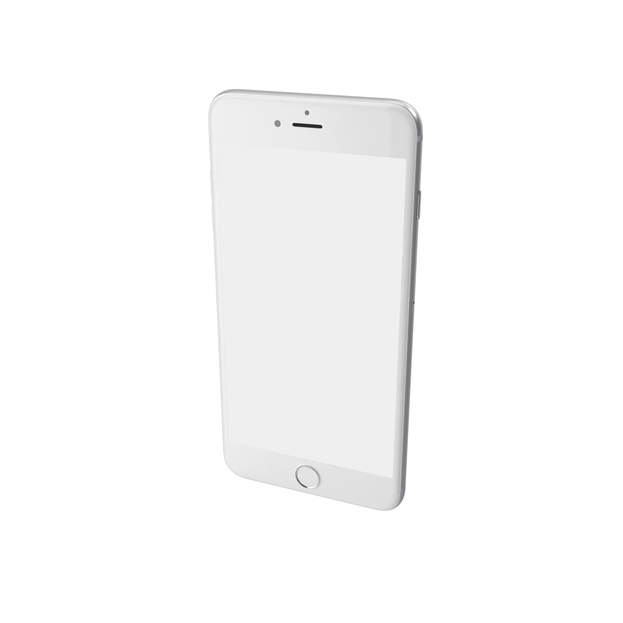 iPhone 6 Plus Silver PNG Image