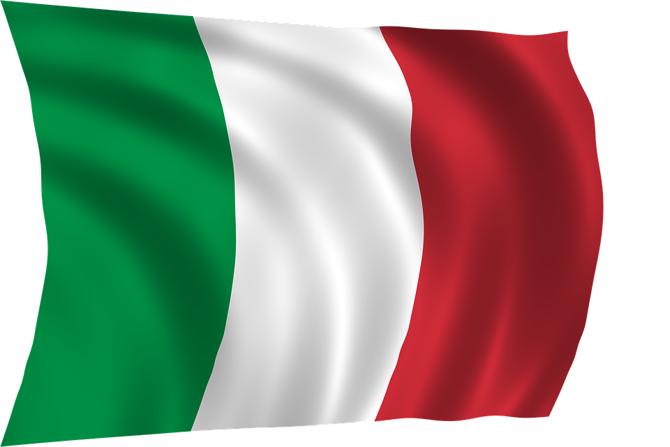Italia Flag PNG Image