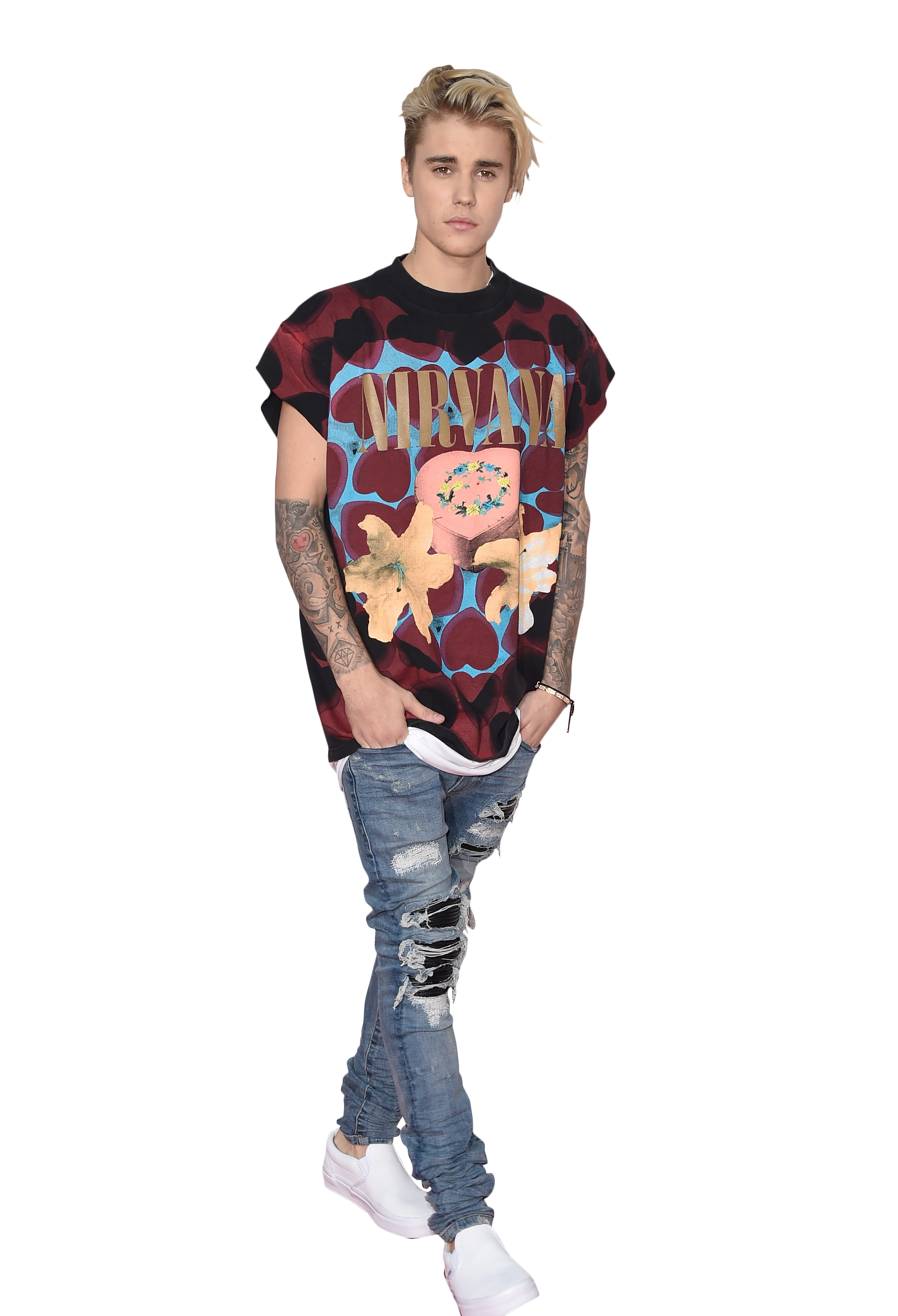 Justin Bieber Relaxed PNG Image