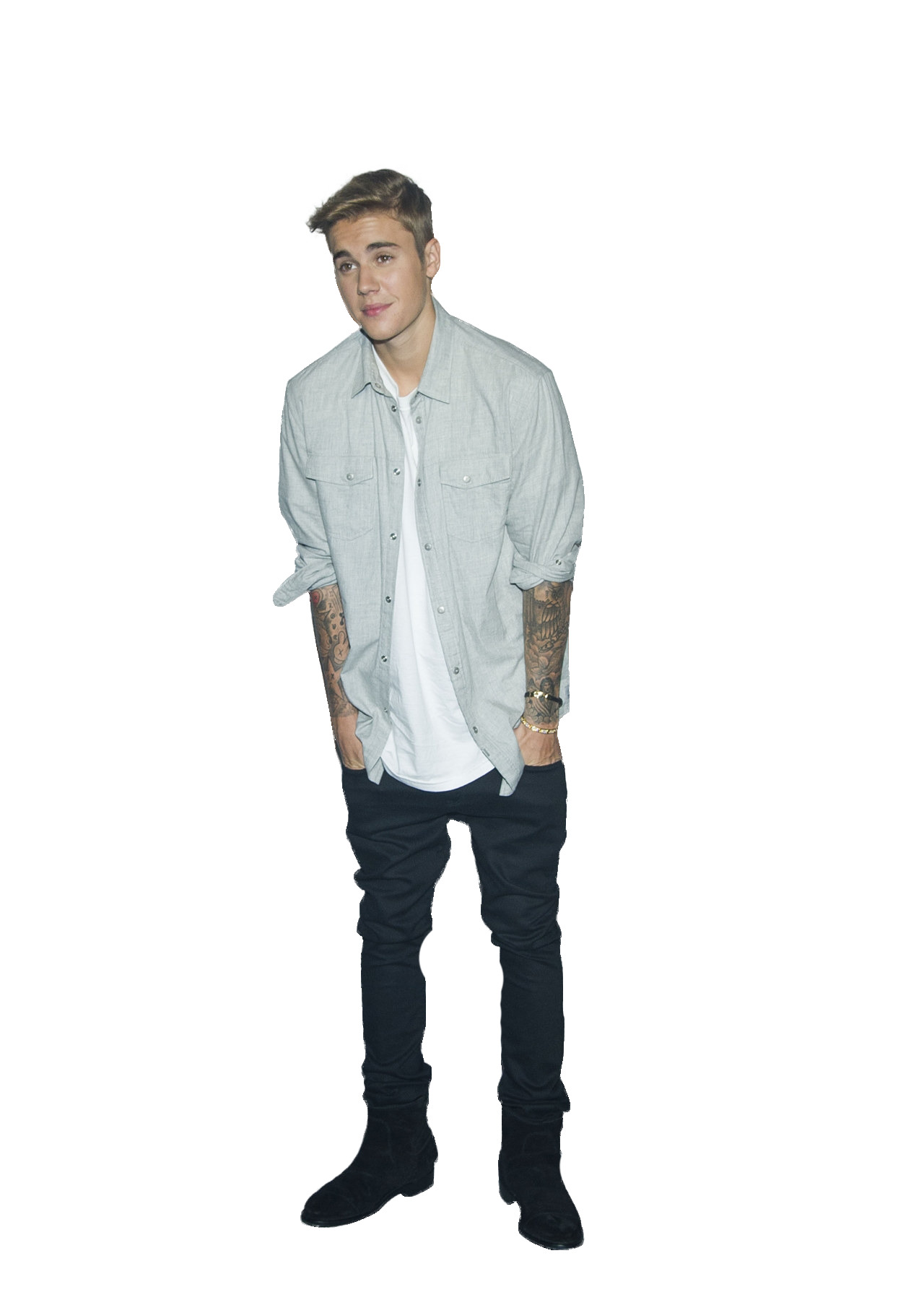 Justin Bieber Standing PNG Image