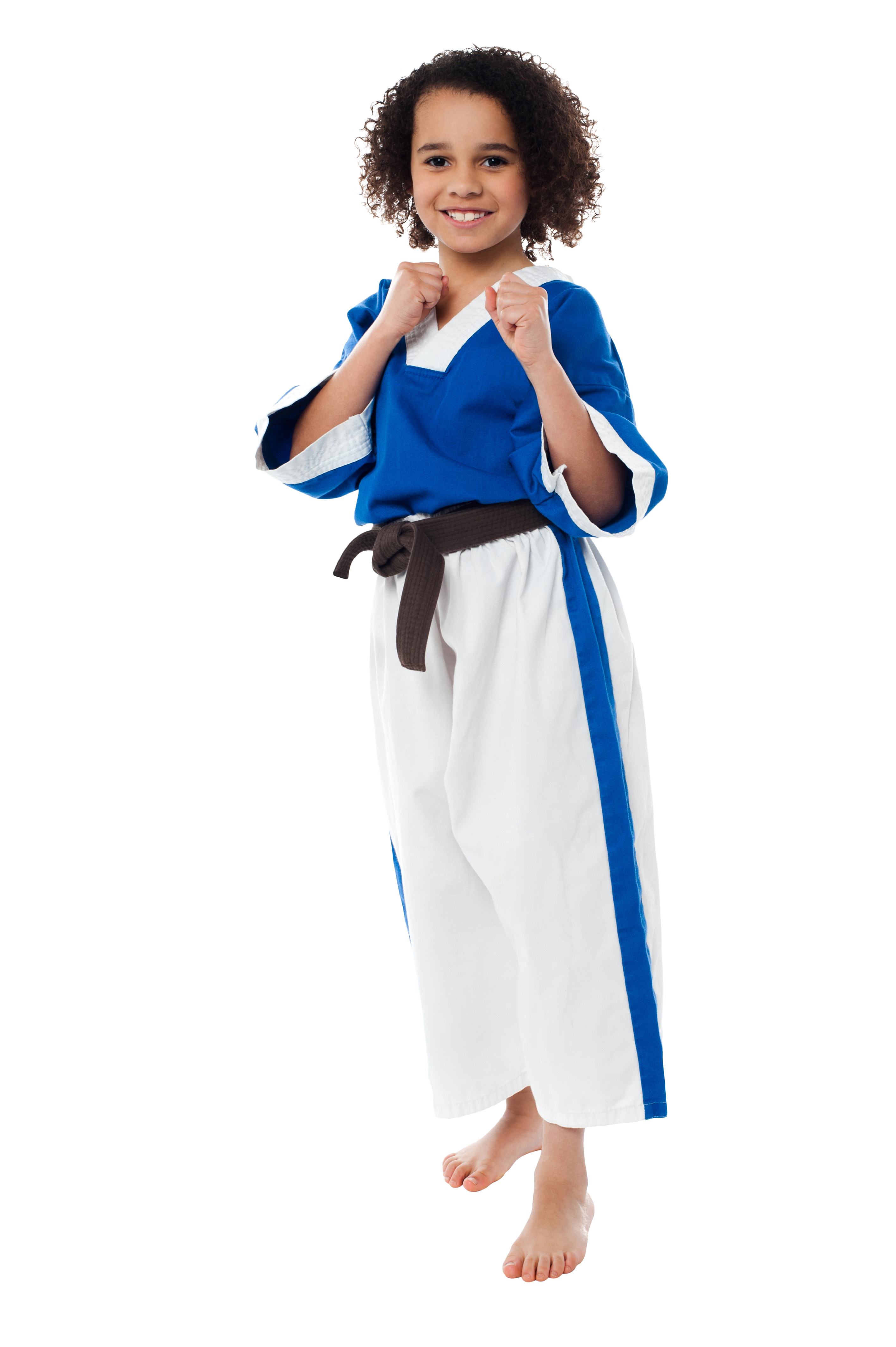 Karate Girl PNG Image