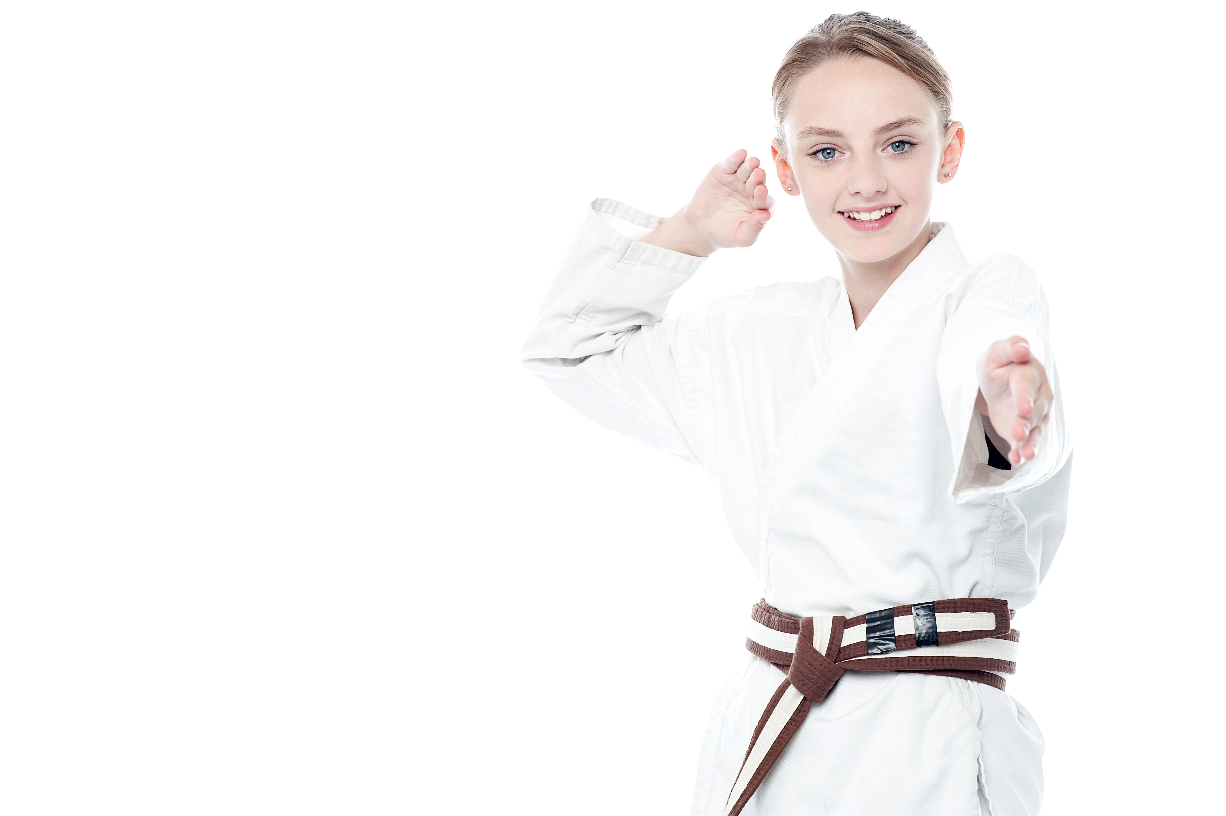 Karate Girl PNG Image