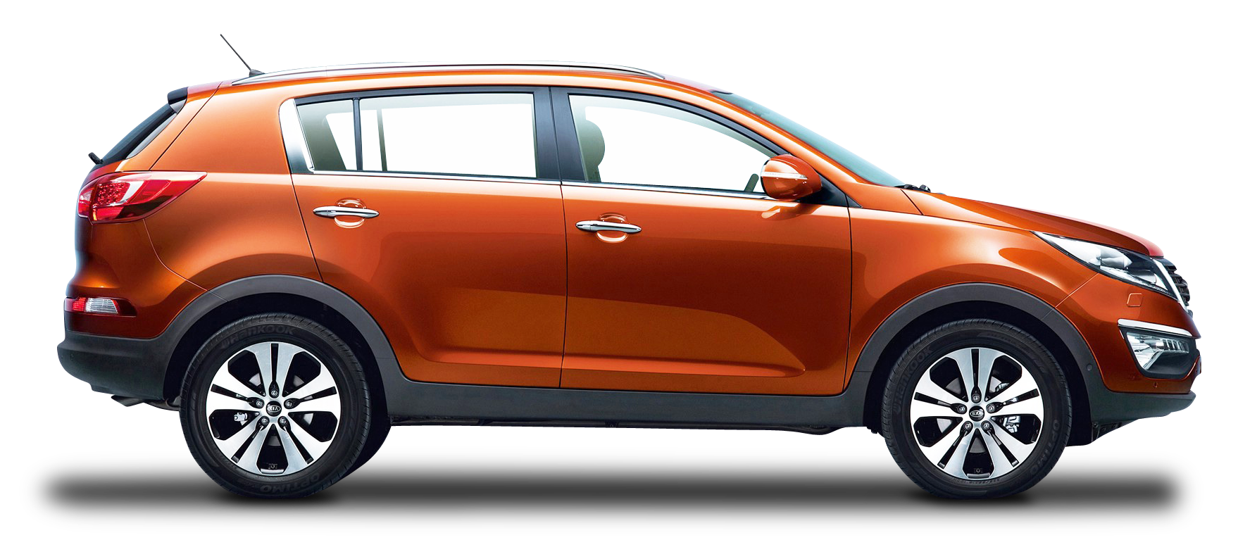 Kia Sportage Orange Car