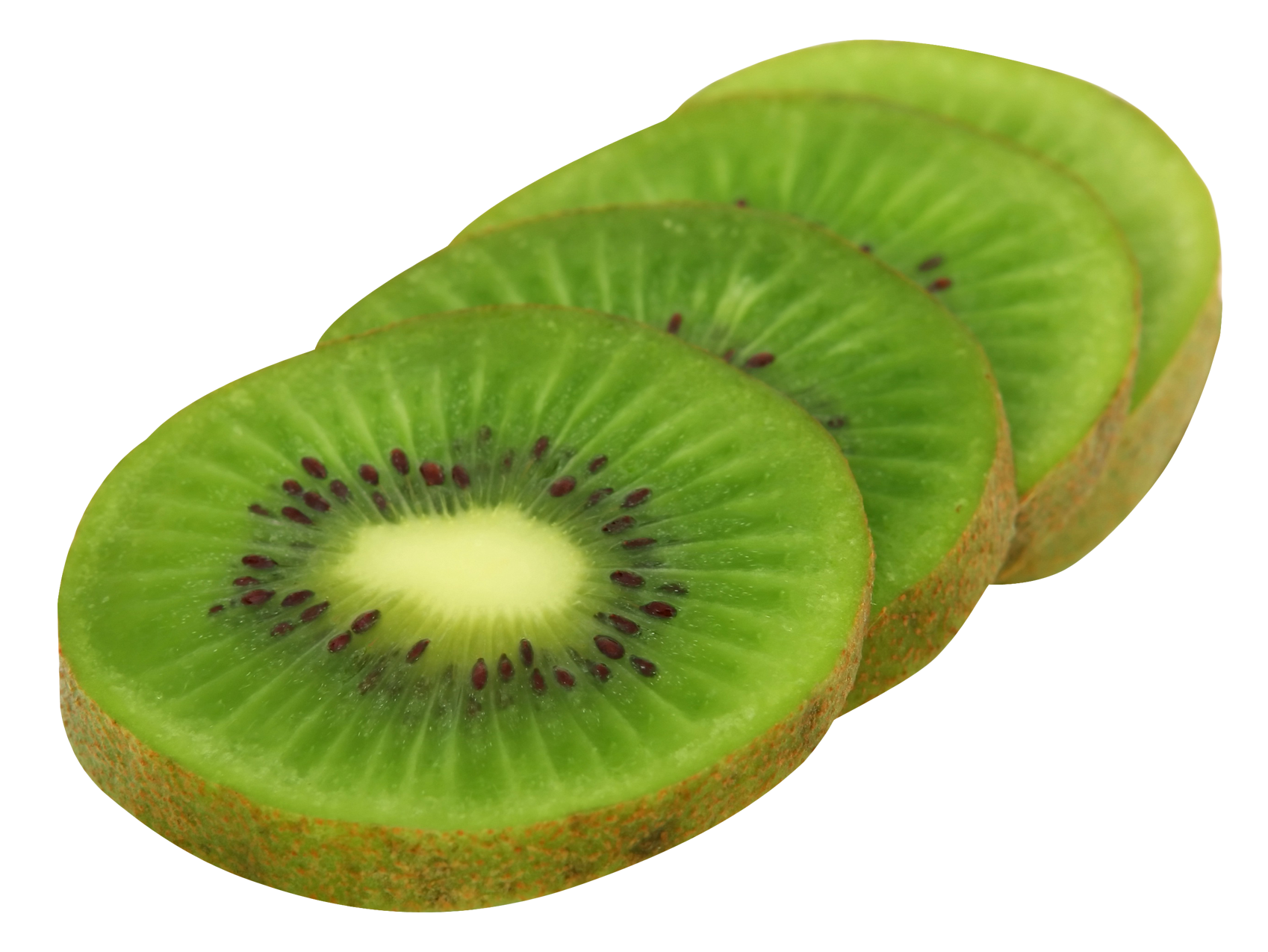Kiwi Fruit Slice PNG Image