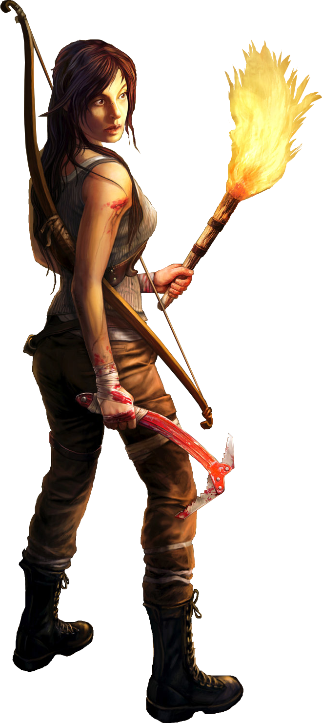Lara Croft |  Tomb Raider  With Bow