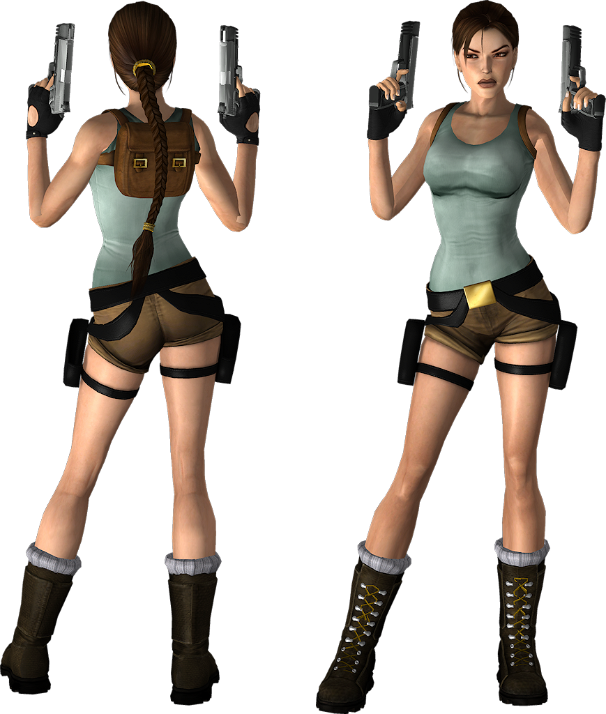 Lara Croft |  Tomb Raider  With Guns